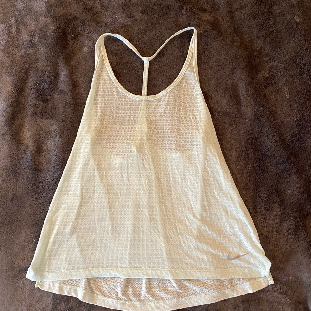 Nike tank top mint green size m